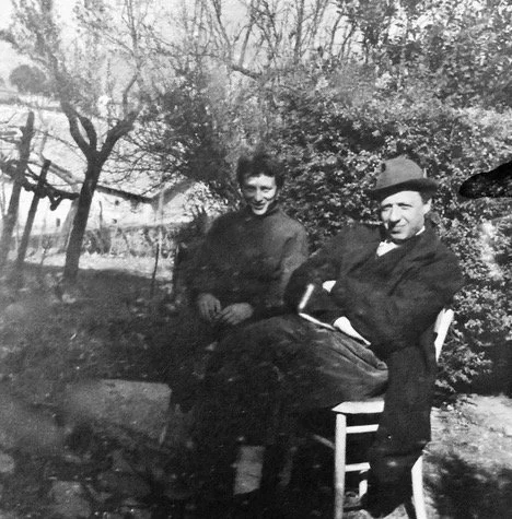 Benjamin and Heinz Inlander, Anticoli; Photo: Nancy Patterson, 1960