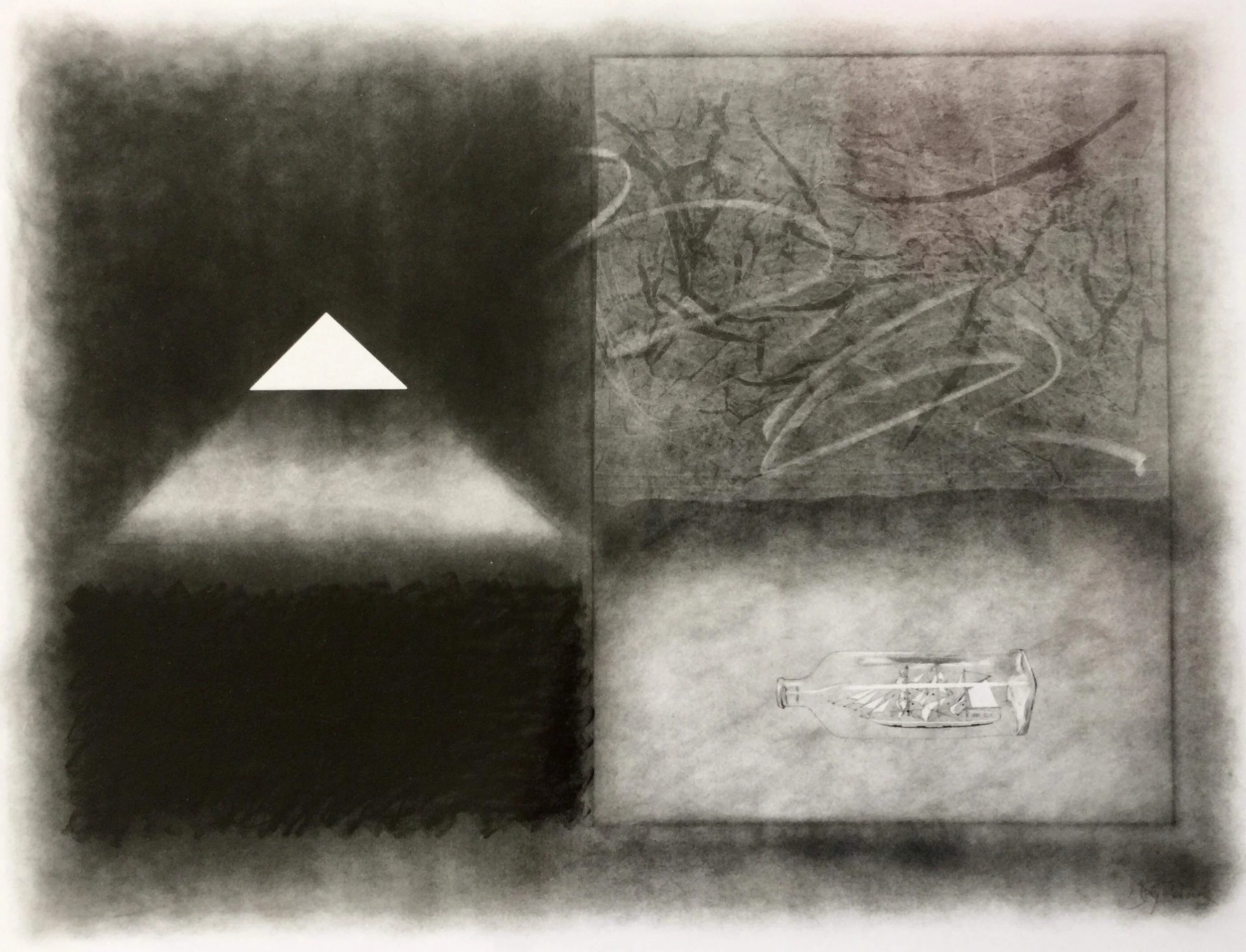Take Me On a Trip Upon your Magic Swirlin’ Ship, 1989, pencil on paper (113 cm x 143 cm)
