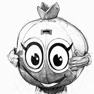 Mighty Blue Mascot