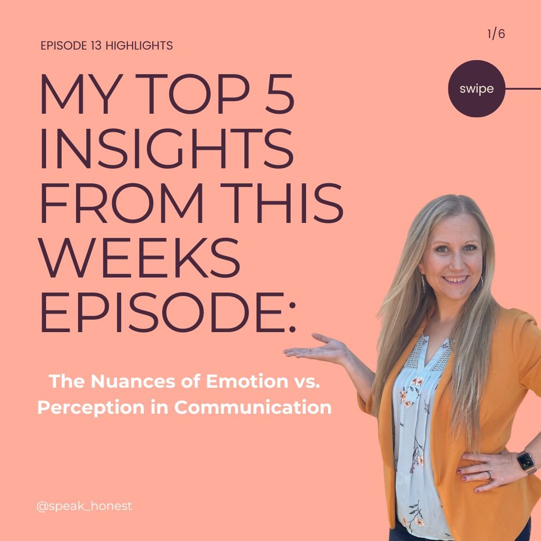 Have you ever stopped to think about why misunderstandings are so common, even when we try our hardest to communicate clearly? 🌟 It turns out, it's often less about the words we use and more about our approach to emotions and perceptions.

In the la