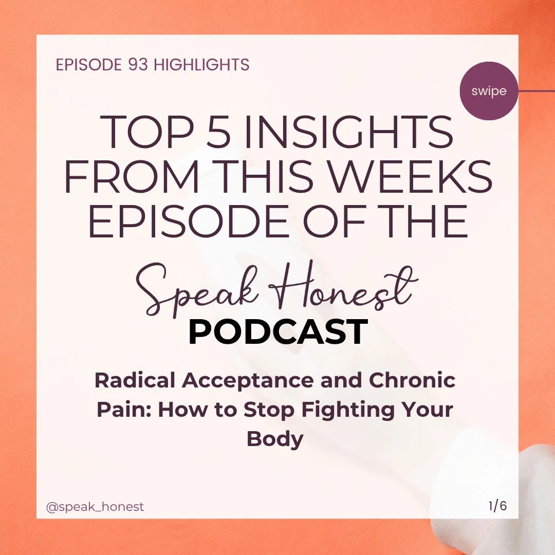 Ever feel like your body&rsquo;s been fighting you instead of fighting for you? This week I&rsquo;m unpacking what it means to stop battling your body and start trusting it again.

We&rsquo;re getting real about chronic pain, nervous system safety, a