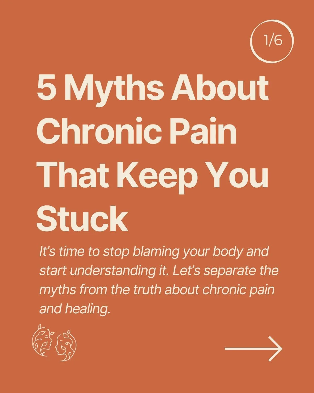 Let&rsquo;s bust some myths about chronic pain&hellip; because your body isn&rsquo;t the enemy. 💛

You don&rsquo;t have to keep pushing through or pretending you&rsquo;re fine. The truth is, pain doesn&rsquo;t mean you&rsquo;re broken. It means your