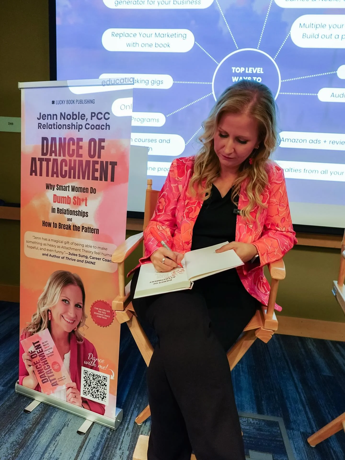 Saturday was one of those days I&rsquo;m going to remember forever. I got to emcee the LA Authors Event with @luckybookpublishing  as part of my international world tour for my best selling book Dance of Attachment and wow&hellip; my heart is still s