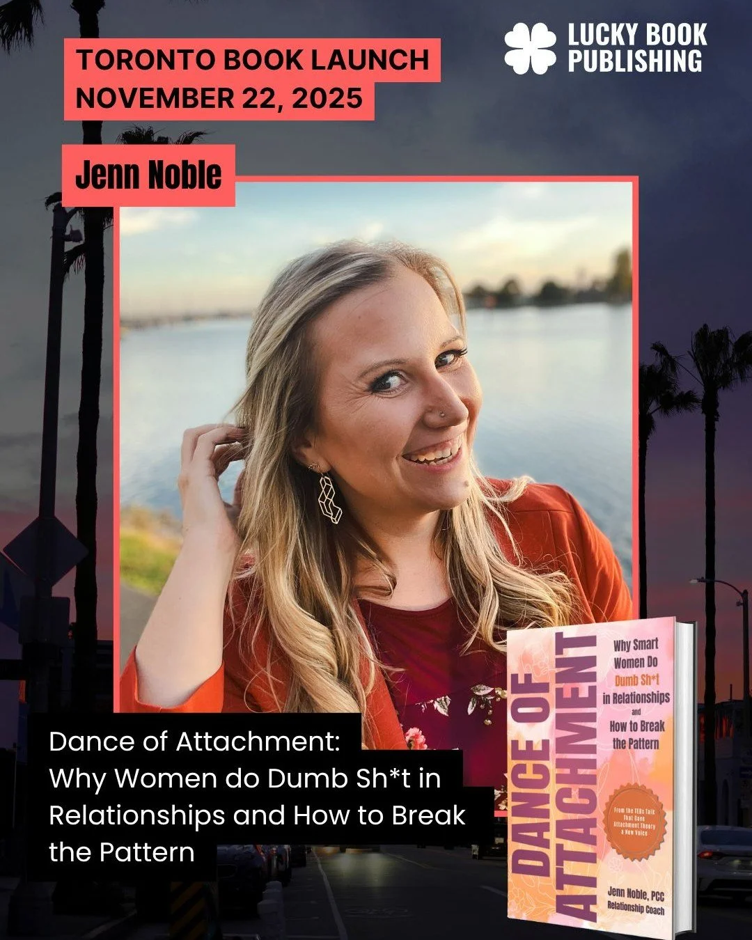 The Dance of Attachment International Book Tour continues and my next stop is&hellip; TORONTO 🧡

I&rsquo;ll be celebrating the launch of my book with @luckybookpublishing  and I would love for you to come hang out with me in real life. If you&rsquo;