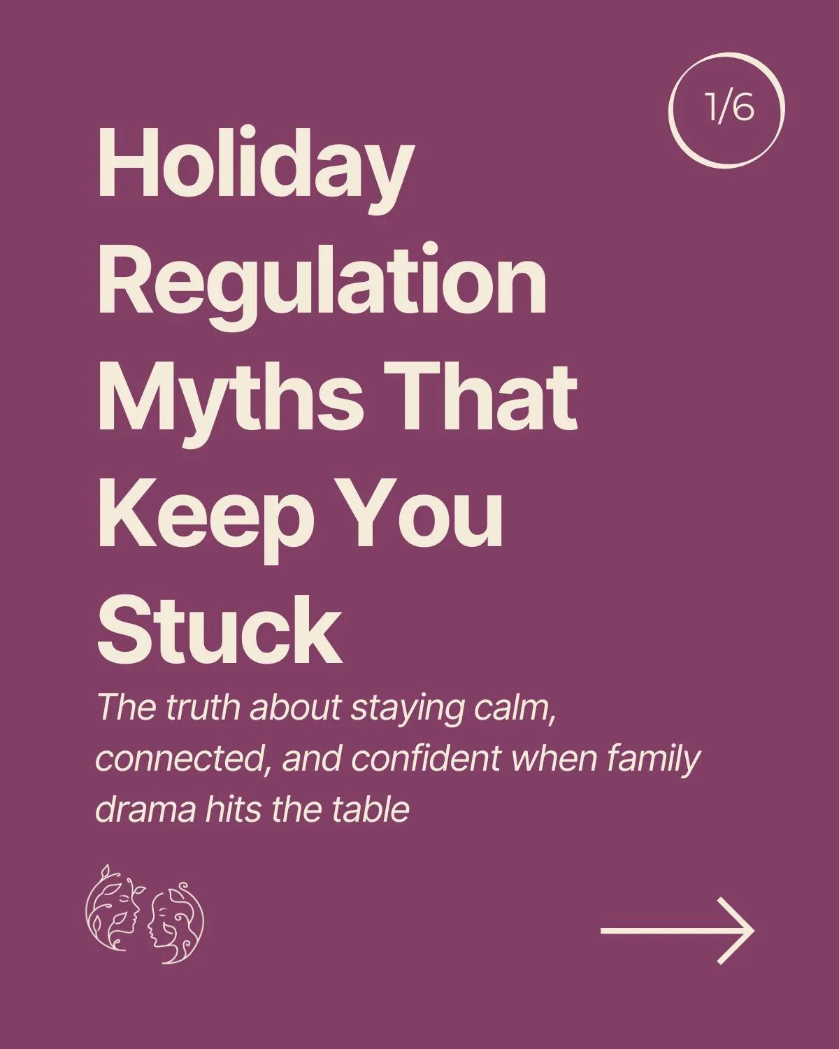 Let&rsquo;s bust some myths about emotional regulation... because staying calm doesn&rsquo;t mean you&rsquo;re healed.

This week I&rsquo;m sharing 5 holiday regulation myths that keep so many of us stuck. You&rsquo;ll learn why calm isn&rsquo;t the 