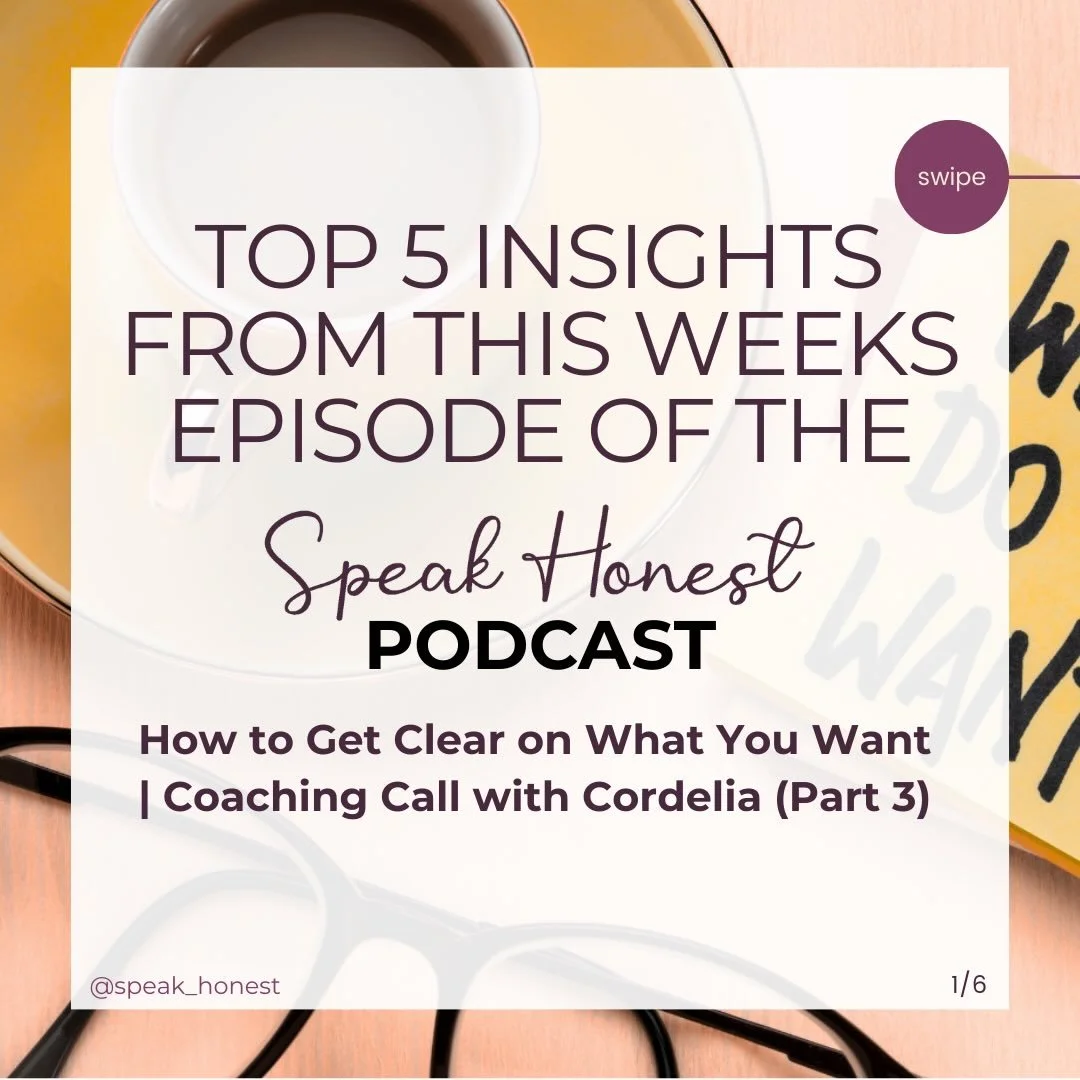 Sometimes the reason you feel stuck isn&rsquo;t because you don&rsquo;t know what to do&hellip; It&rsquo;s because choosing what you want feels risky.
When fear is running the show, it&rsquo;s easy to second guess yourself, chase new options, or stay