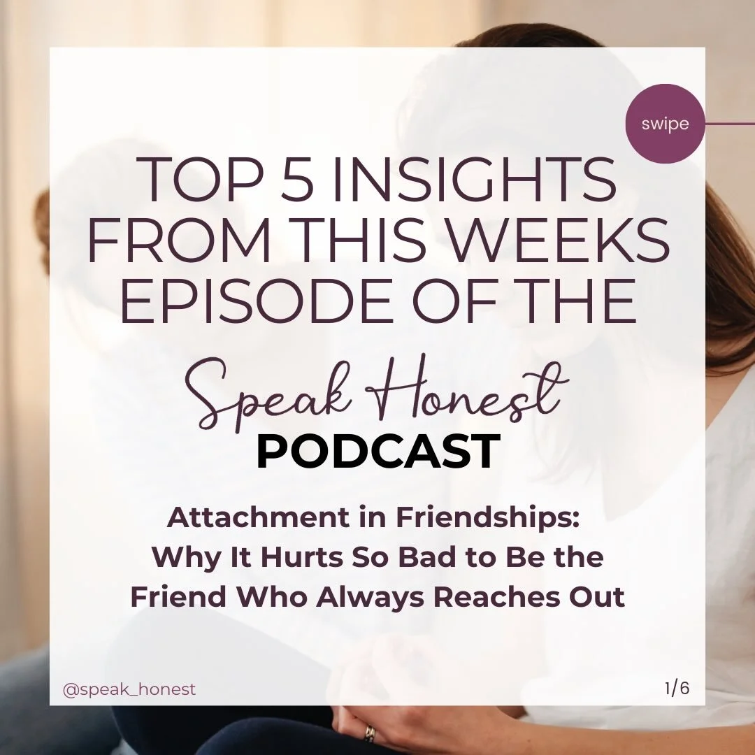 If you&rsquo;re always the friend reaching out&hellip; this one is for you.

The one who texts first. The one who makes the plans. The one who keeps the connection alive. And when it goes quiet, your chest tightens.

Here&rsquo;s what we&rsquo;re unp