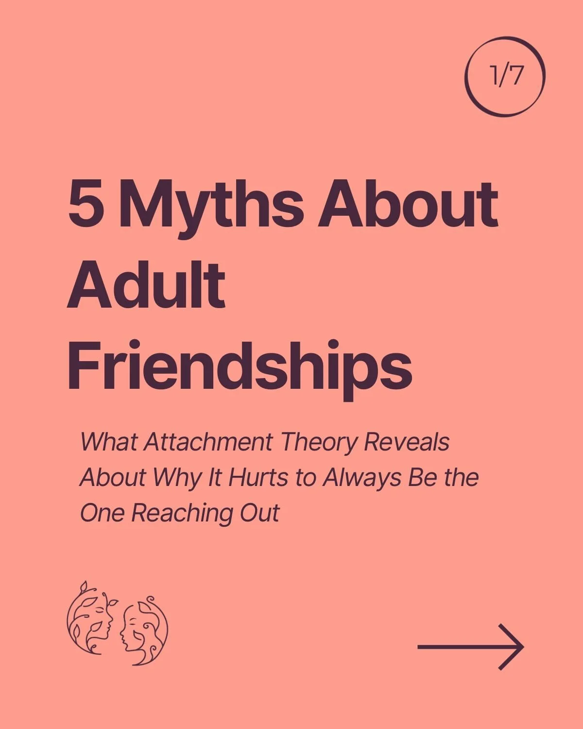 If you&rsquo;ve ever felt exhausted being the one who always reaches out&hellip; this one is for you.

Adult friendships can quietly trigger some of our deepest attachment wounds. And most women don&rsquo;t realize it&rsquo;s not about the brunch inv