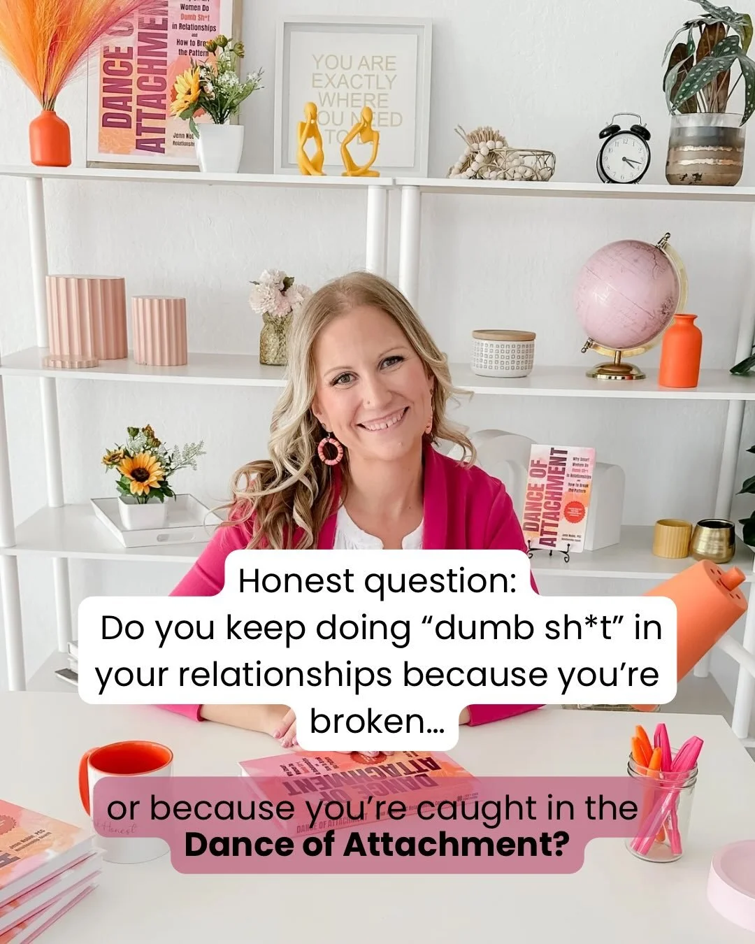 You&rsquo;re a powerhouse in every other area of your life&hellip; and then one man pulls back and suddenly you&rsquo;re reading texts like they&rsquo;re evidence in a trial.

Been there.

That&rsquo;s why I wrote Dance of Attachment and why I now te