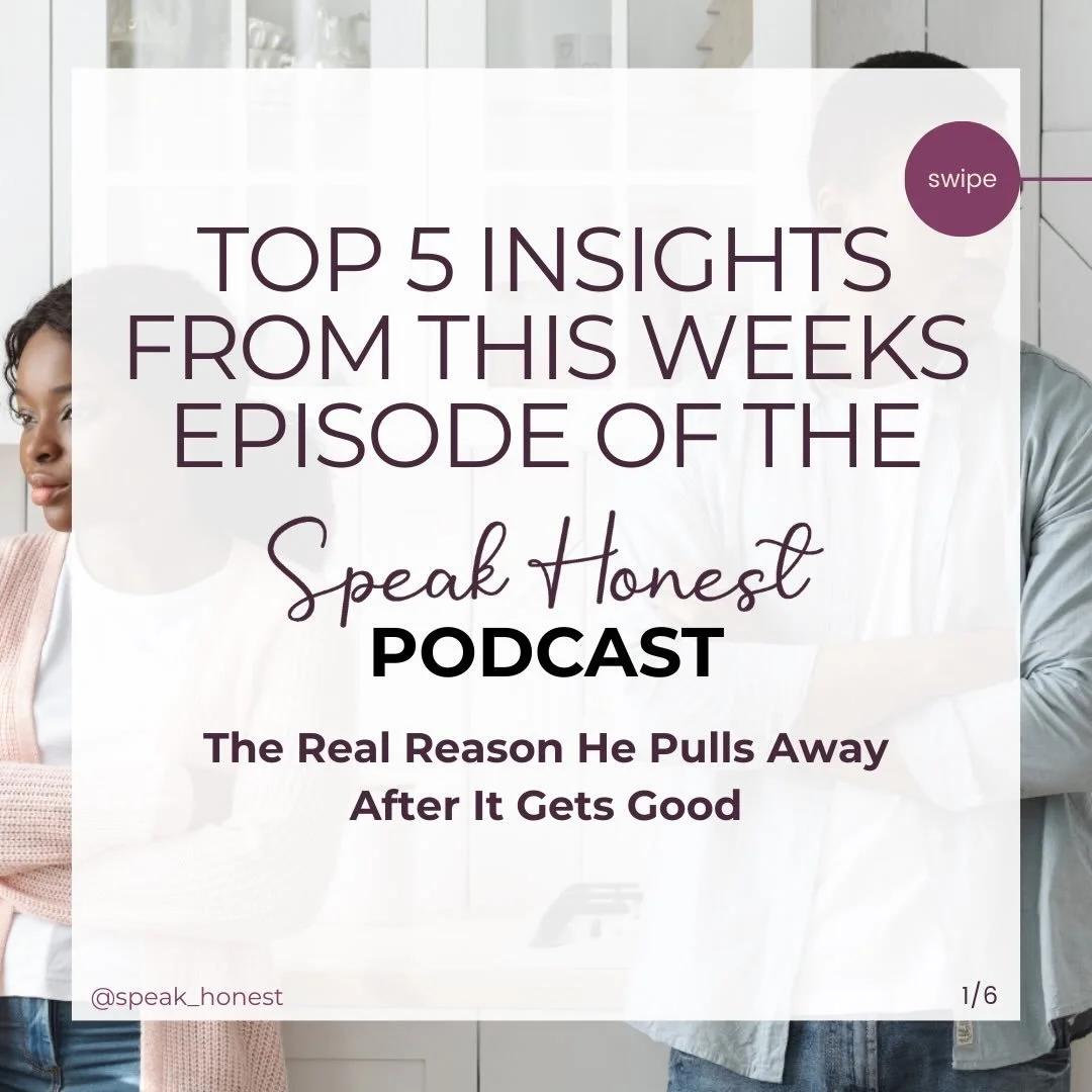 Ever notice how he pulls away right when it&rsquo;s finally getting good?

Not when things are messy.
Not when it&rsquo;s unclear.
But when it feels real.

In this week&rsquo;s episode, I&rsquo;m breaking down what&rsquo;s actually happening undernea