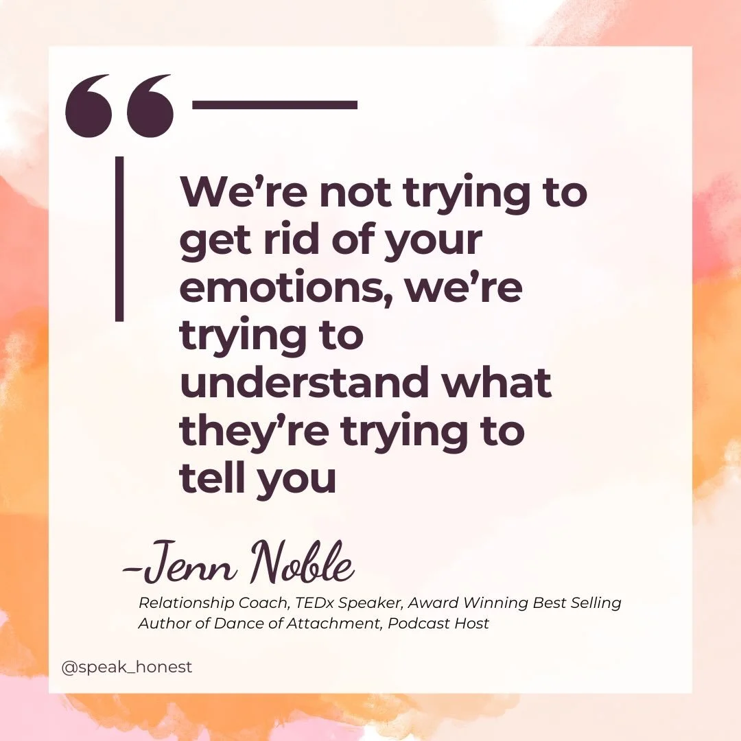 We&rsquo;re not trying to get rid of your emotions&hellip; we&rsquo;re trying to understand what they&rsquo;re trying to tell you.

Because the goal isn&rsquo;t to stop feeling. It&rsquo;s to stop turning your feelings into a problem.

So many women 