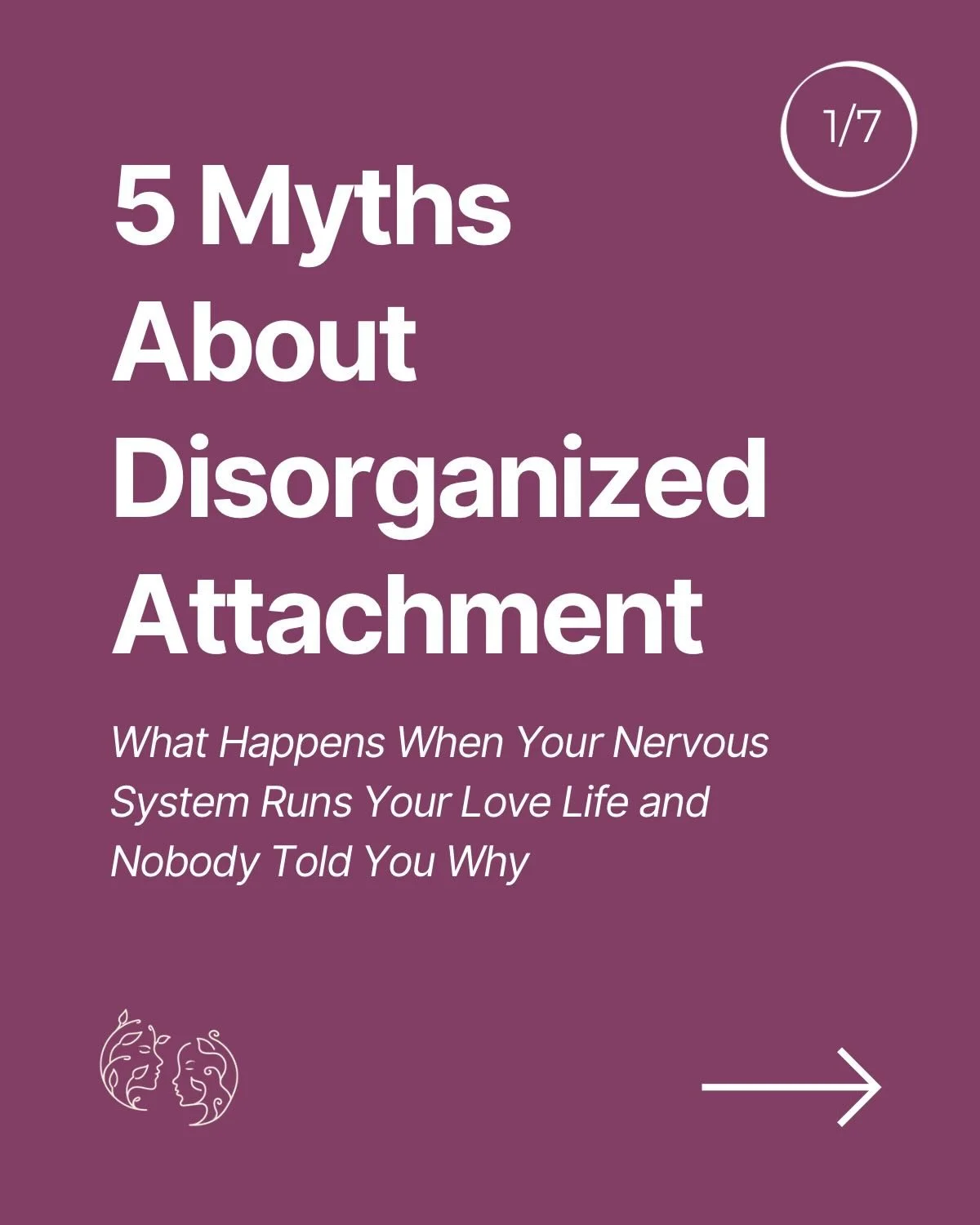 If you have ever been told you are just hot and cold or that you self sabotage in relationships, I need you to read this. (Because nobody explained the actual reason and honestly that is the problem.) Disorganized attachment is not a personality flaw