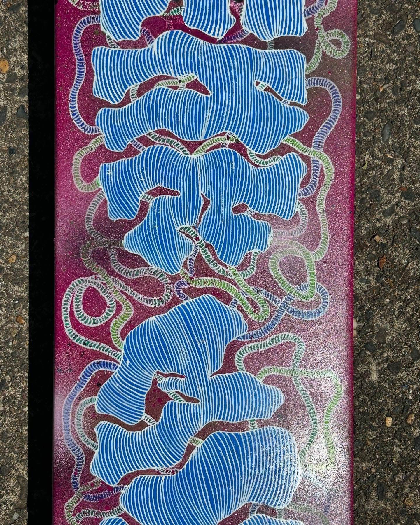 THE PINK MOON DECK IS FINALLY READY FOR @adxportland SUMMER SKATE DECK SHOW ON JUNE 6th!!!

i&rsquo;m so happy with how this piece turned out and im sooo excited to see her living amongst the many other decks in the gallery space!! i love making art 