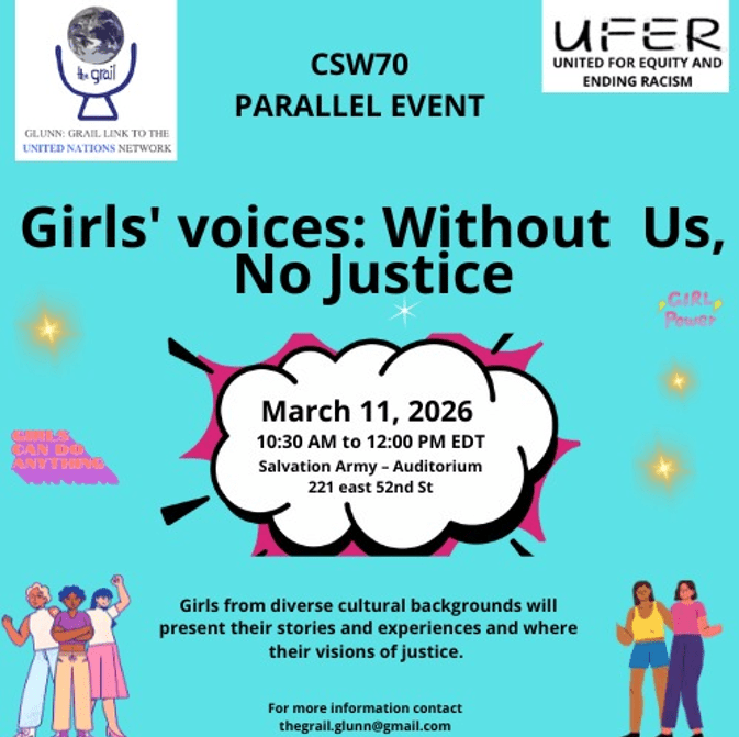 Girls’ Voices on Justice-Mini-Series #2