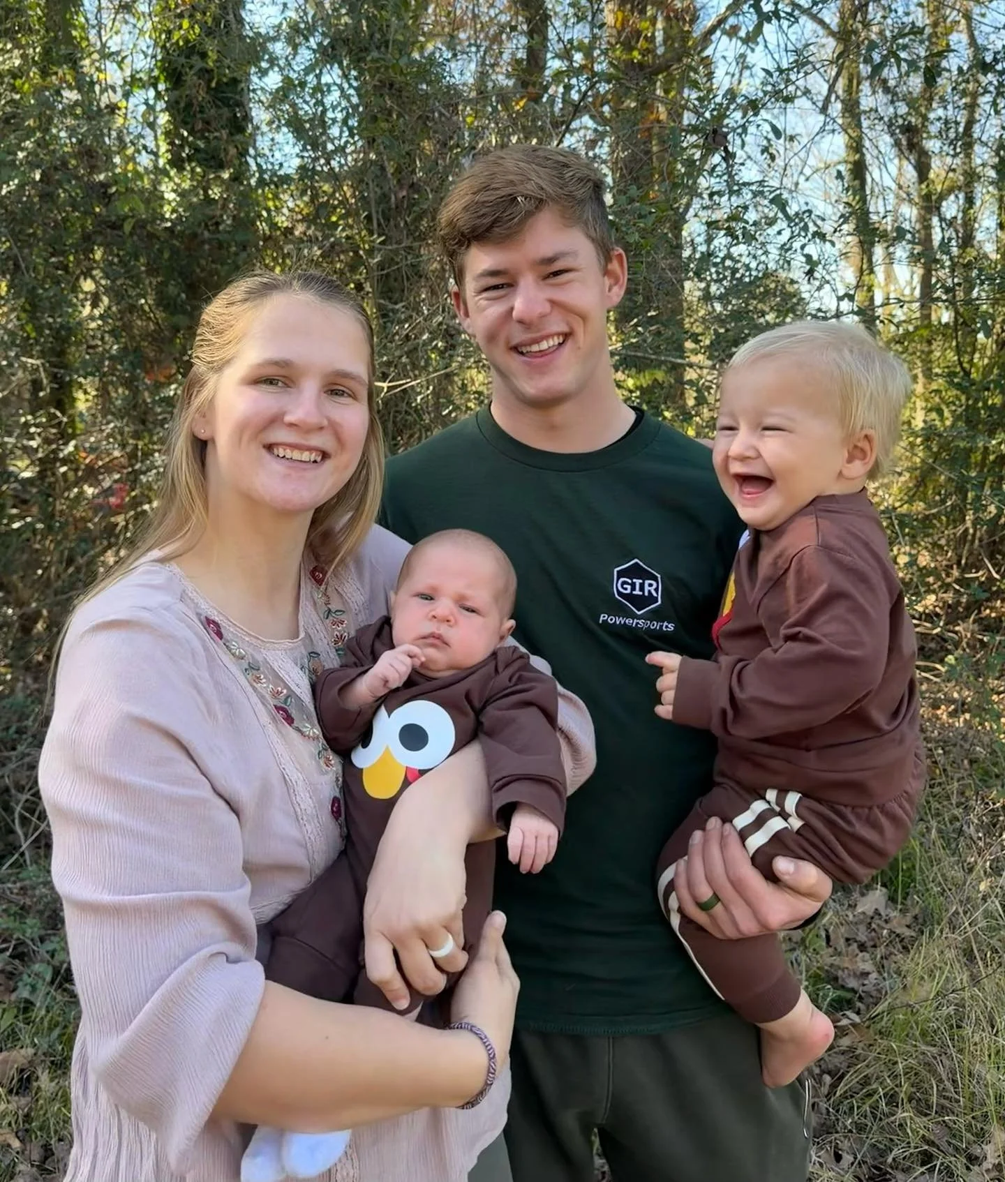 Happy Thanksgiving from our family at GIR Powersports! 

We are grateful for our costumers and the opportunity to serve our community. We&rsquo;re feeling extra blessed this year by the arrival of our newest little team member, Miss Lydia Grace! 

Wi