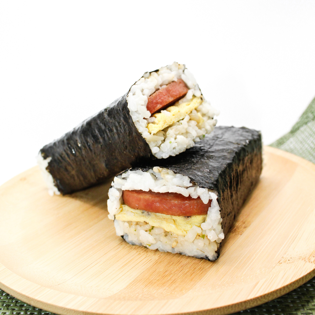SPAM MUSUBI WITH EGG