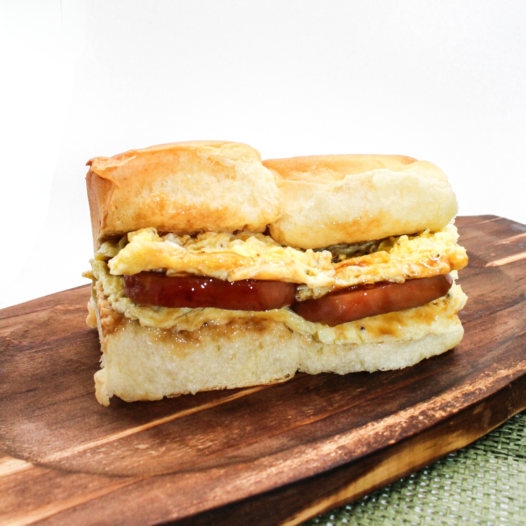 SPAM ON A ROLL WITH EGG