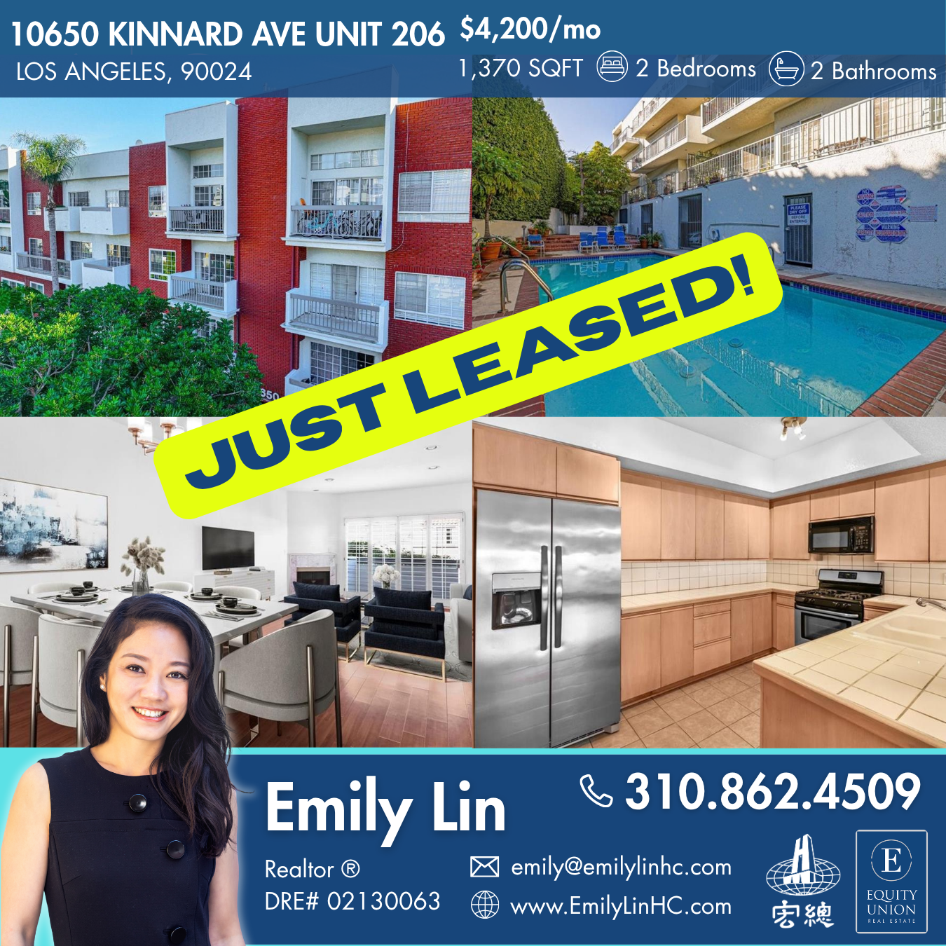 10650 Kinnard Avenue Unit#206, Los Angeles, CA 90024