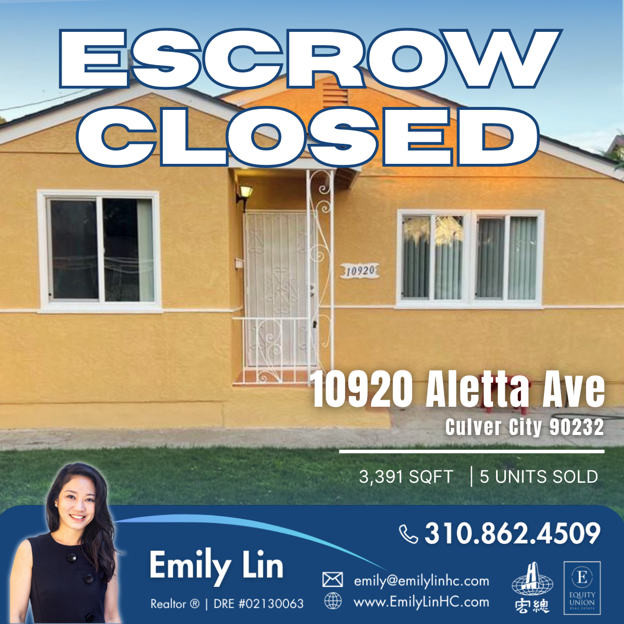 10920 Aletta Ave, Culver City, CA, 90232