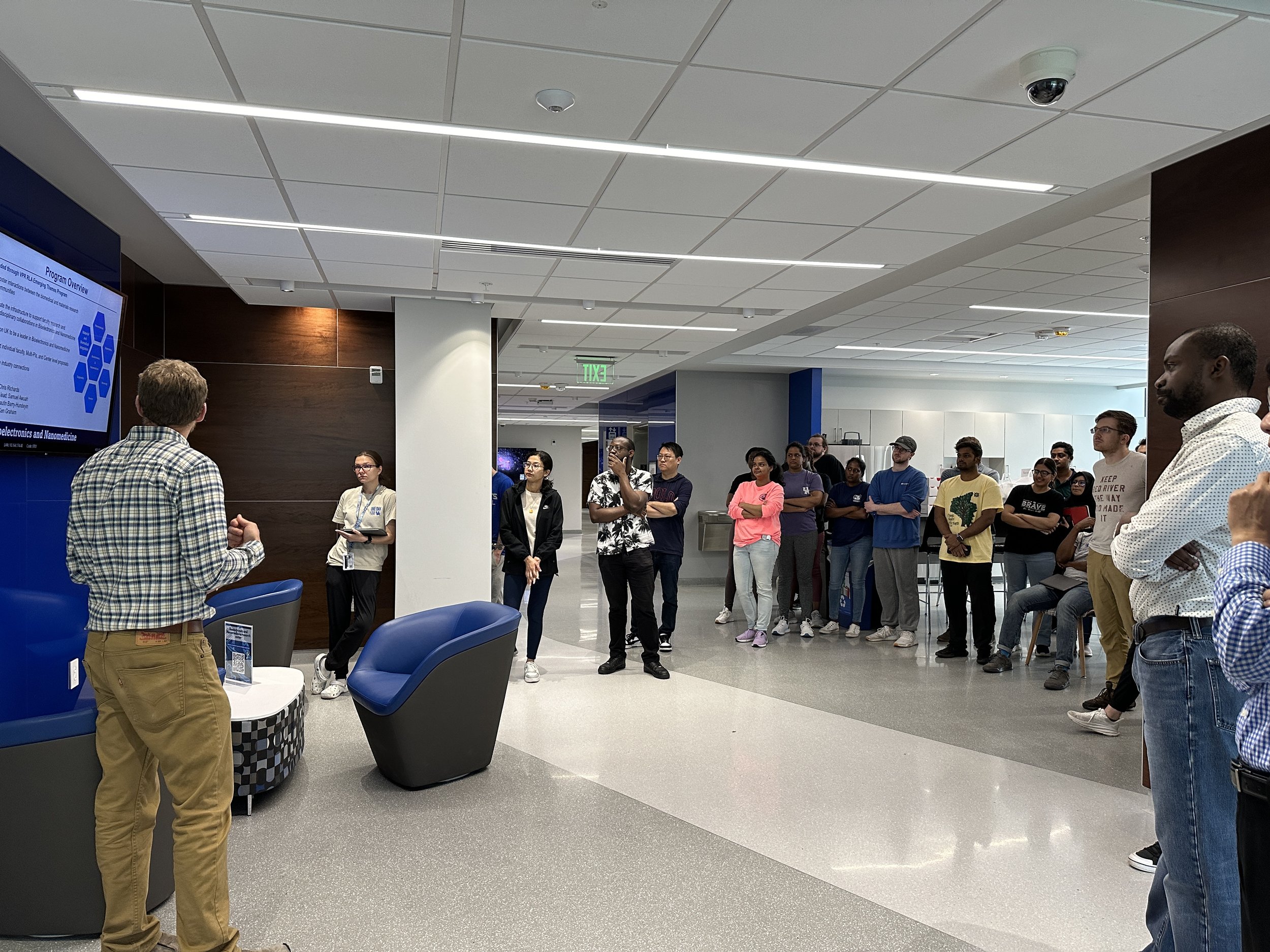 Kickoff event, May 7th