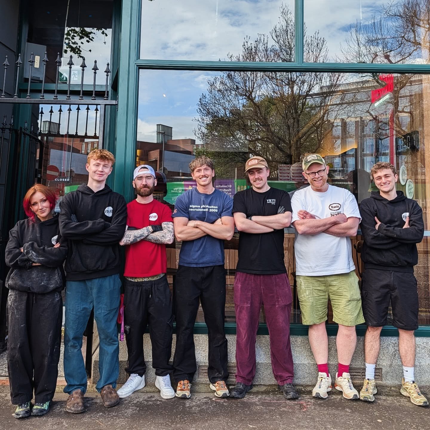 Words can't describe my gratitude to this crew. The stops they pulled out. The hours they worked. The dedication they show for making the best pizza possible. Unreal. 

Today was something else. We made more pizza than we've ever made and it all went