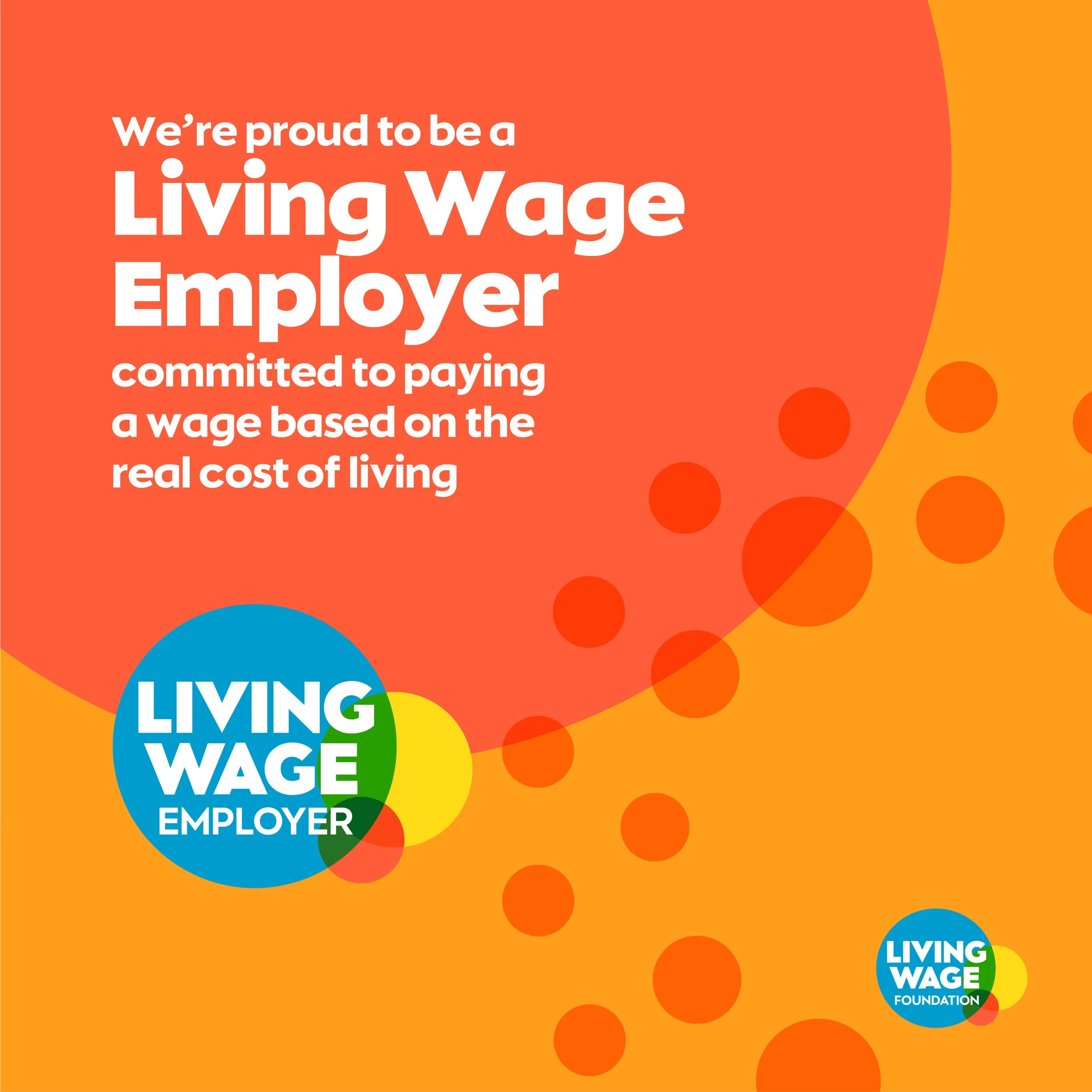Beyond delighted to say Flout! is an accredited Living Wage Employer. We have never been guided by paying legal minimums because we don't put minimums into the product or the service you get on the other side of the counter. Our people do more and th
