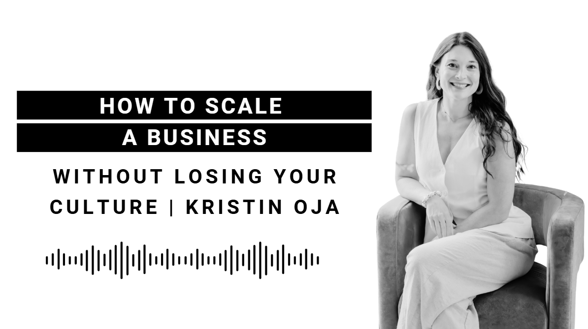 EP 137: Scaling People Ops with Kristin Oja