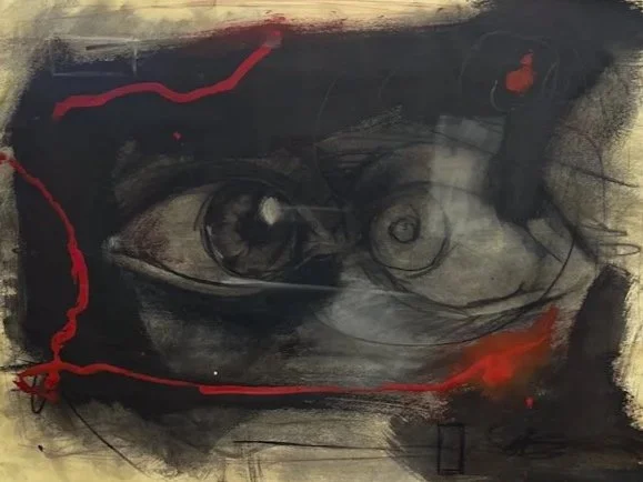 18 x 24” | mixed media on newsprint paper