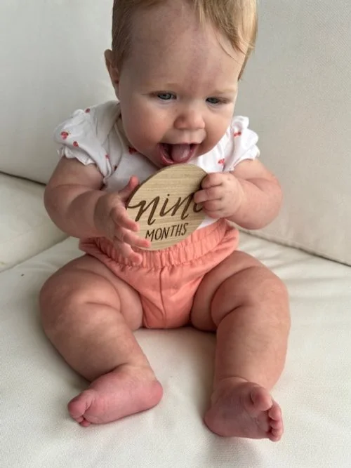 Peach Puff ‘s 9 months!
