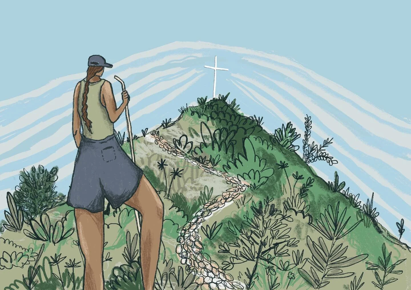 Trails near the monastery