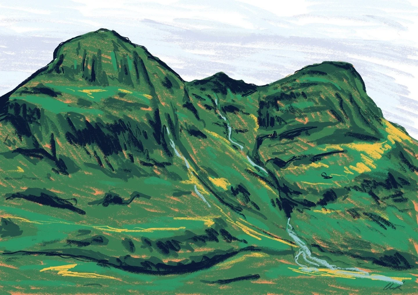 Thinking of the hills ⛰️