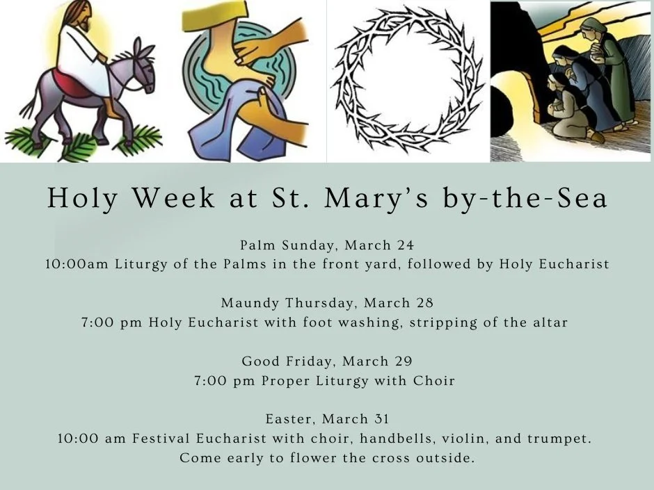 A Letter from Our Rector as we approach Holy Week