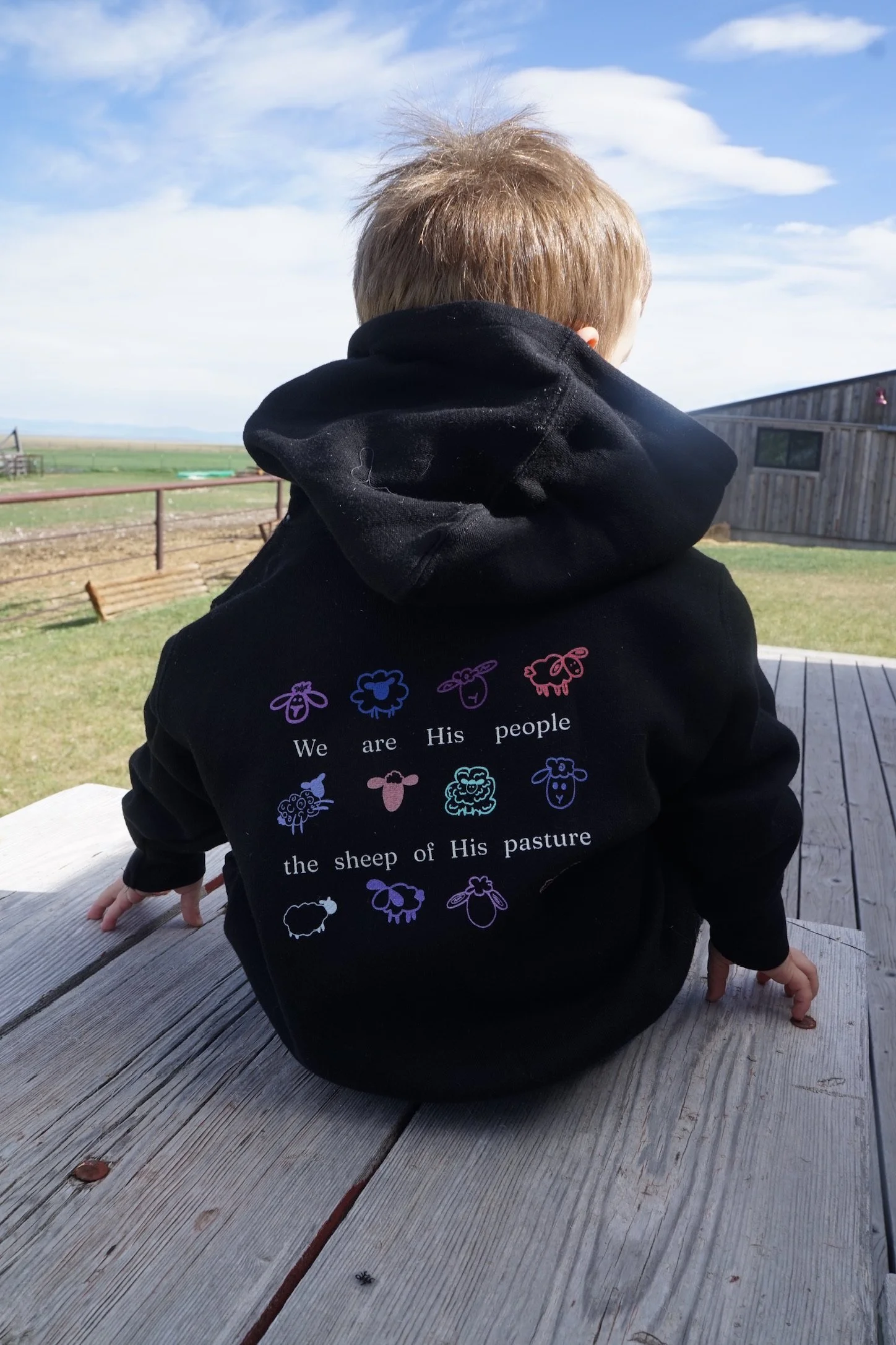 The Sheep of His Pasture, Toddler Sweatshirt