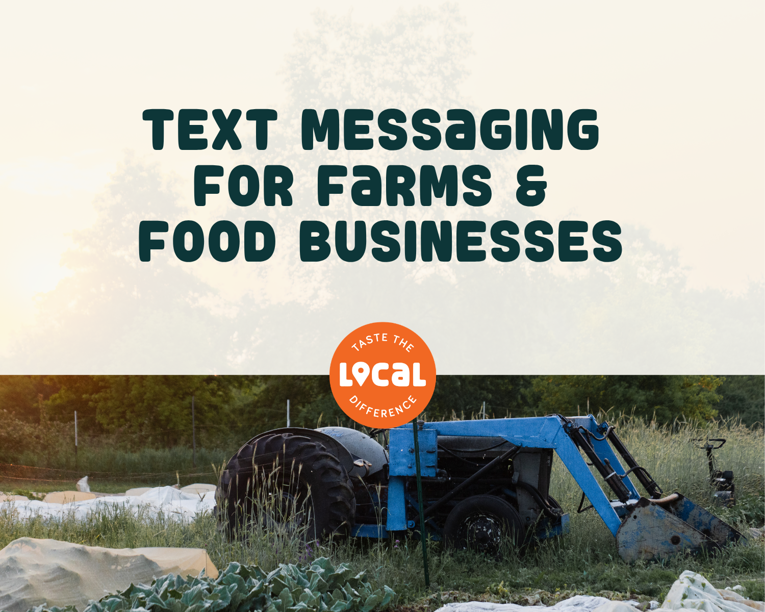 Text Messaging for Farms &amp; Food Businesses