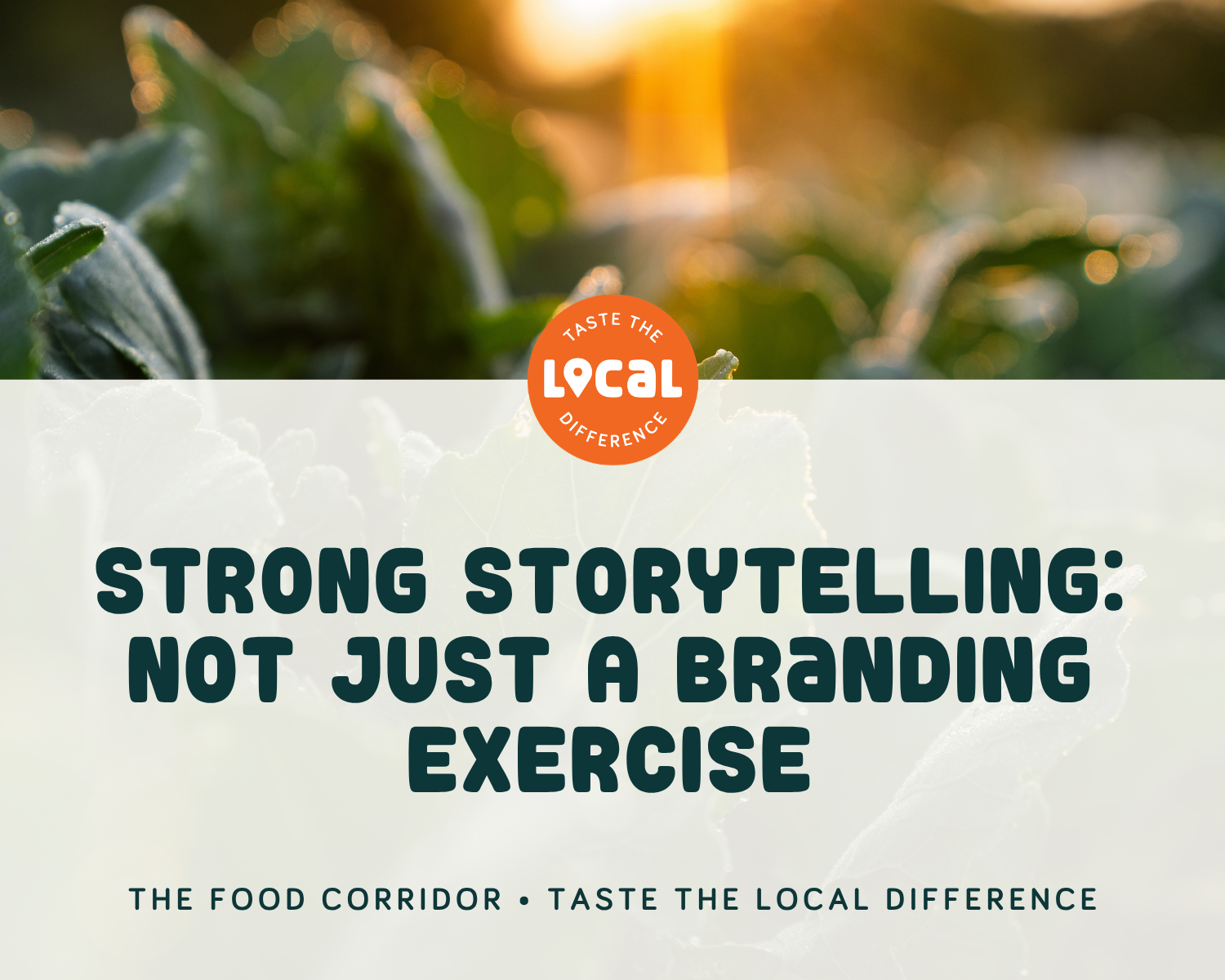 Strong Storytelling: Not Just a Branding Exercise