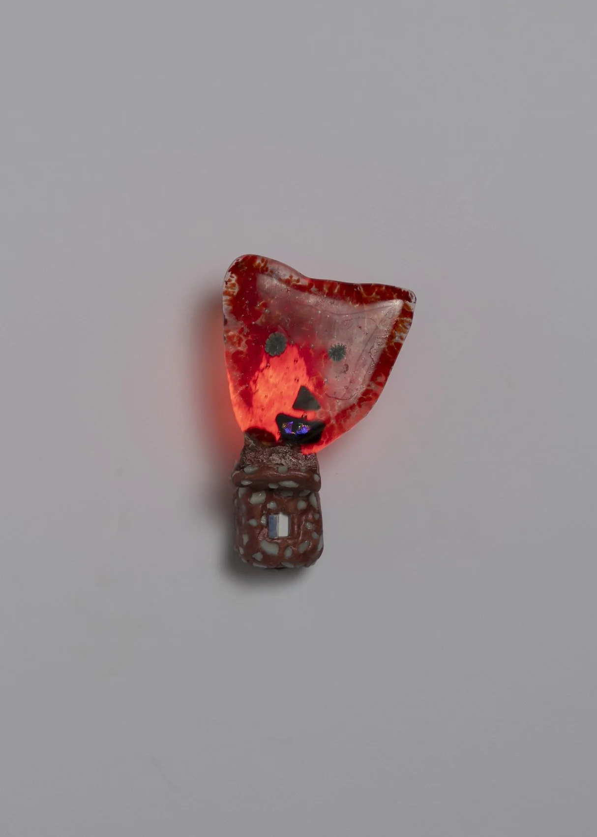 Night Light, 2026 / Fused Glass / 3.5 x 4 in

