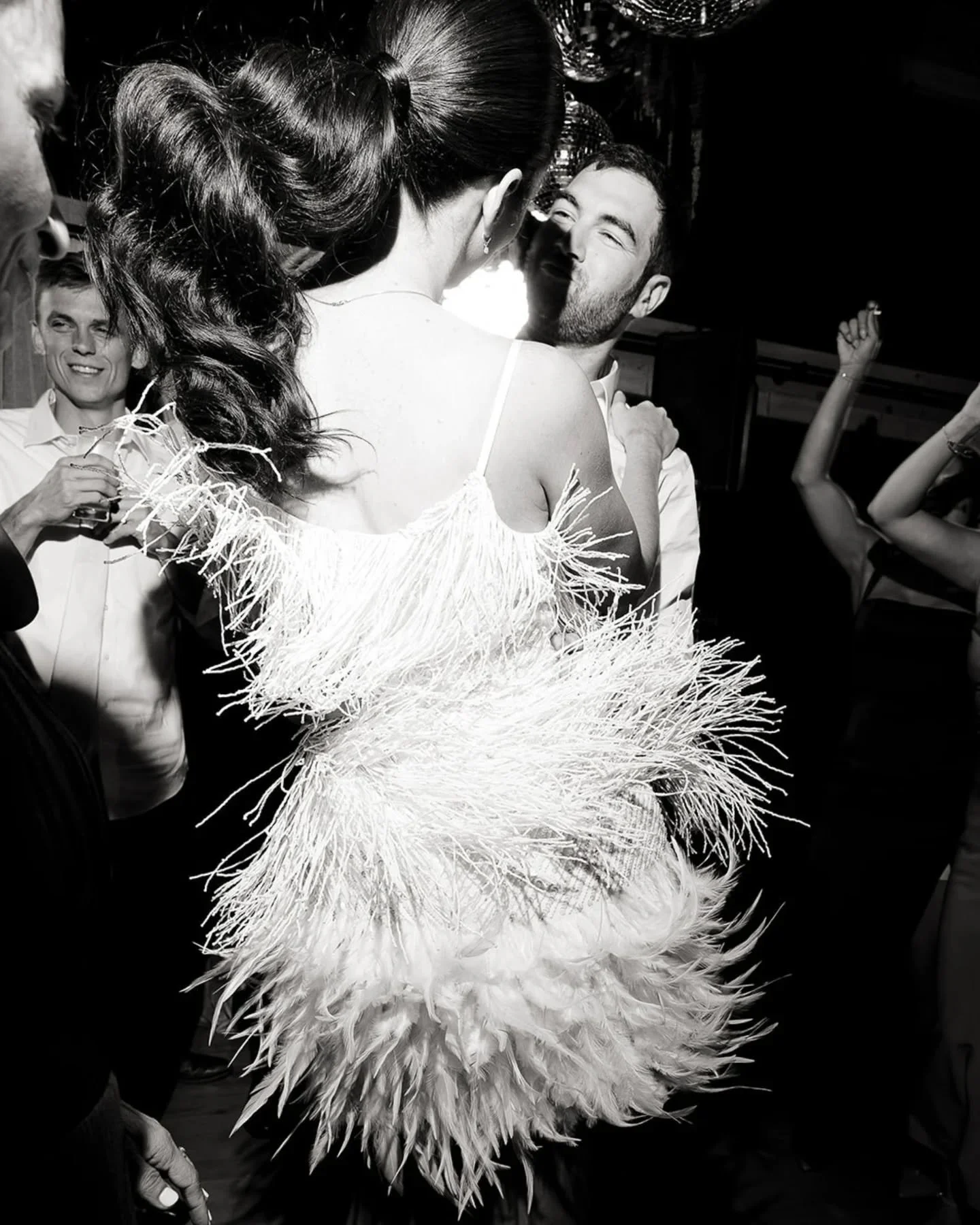 Here's what I noticed first. Not the mountains, not the venue. The matchboxes. Mary-Grace made them herself. She also chose stationery that told you everything about who they are before you even met them. That's what I look at when I arrive at a wedd