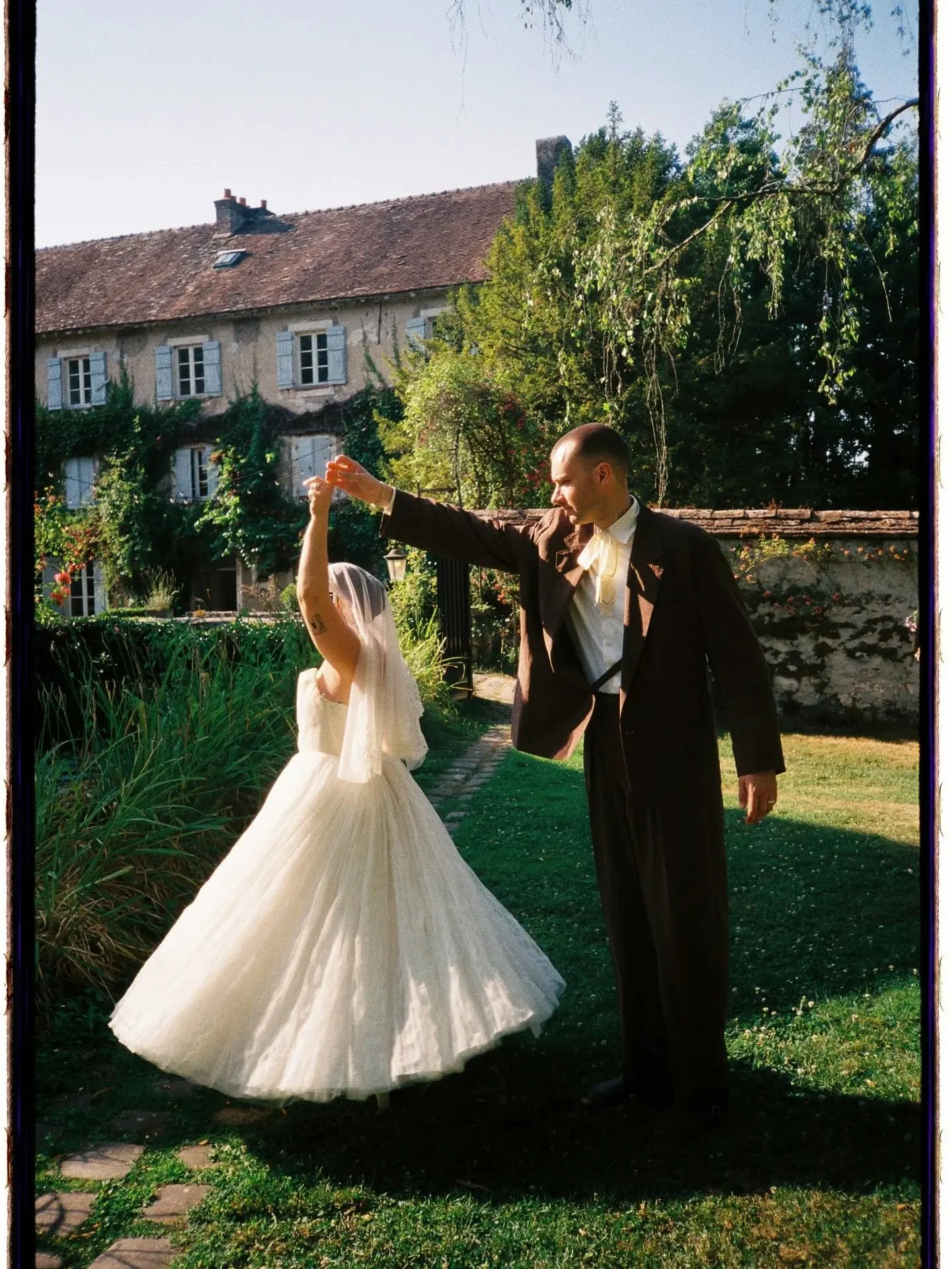 Le Moulin de Launoy, an old mill about an hour south of Paris, in Seine-et-Marne, where a painter once kept his studio &amp; the stone still holds that kind of quiet.

I shot part of this day on film. Not to make it look older than it is, but because