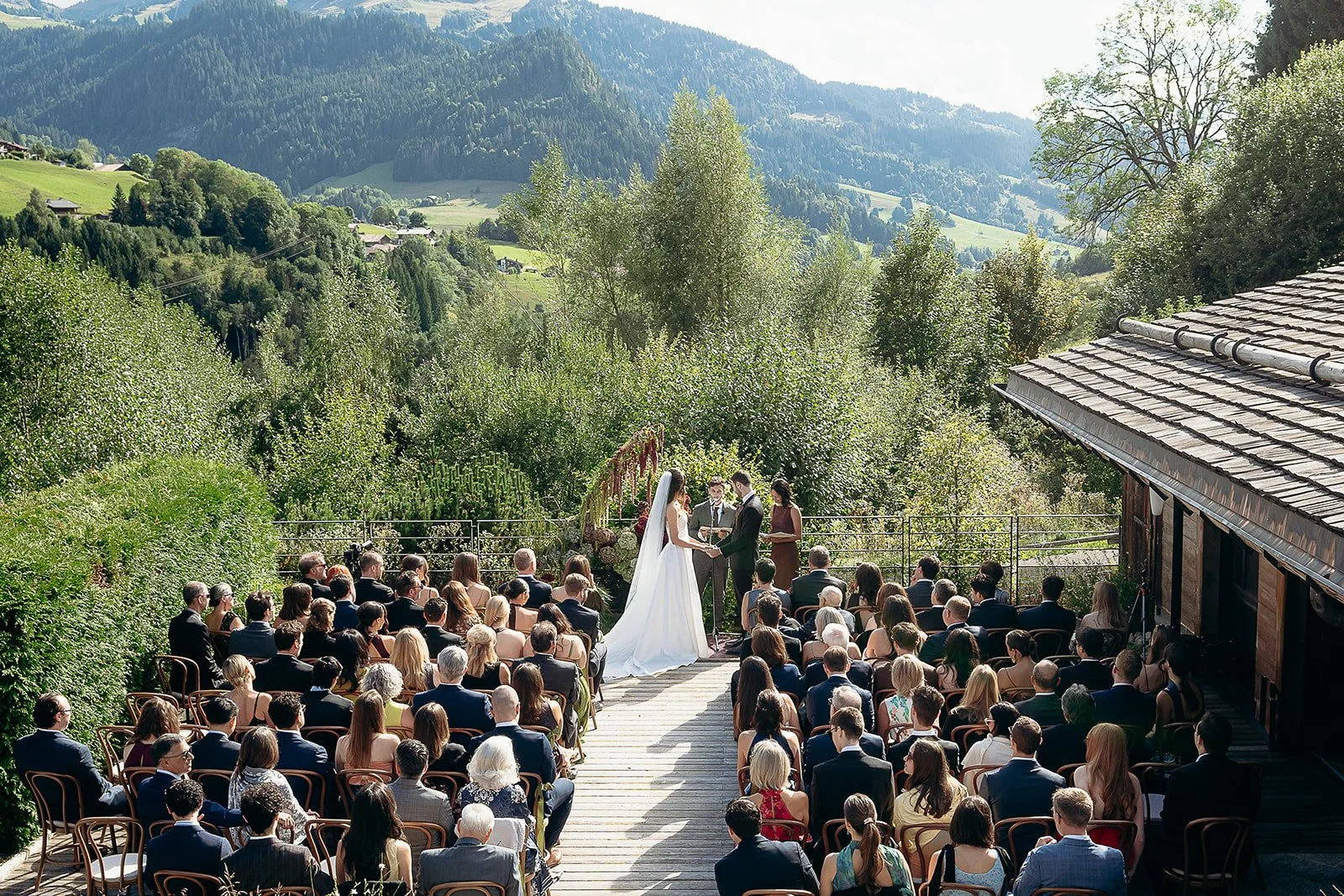 Mary-Grace &amp; Alexander, A three-day destination wedding in the French Alps