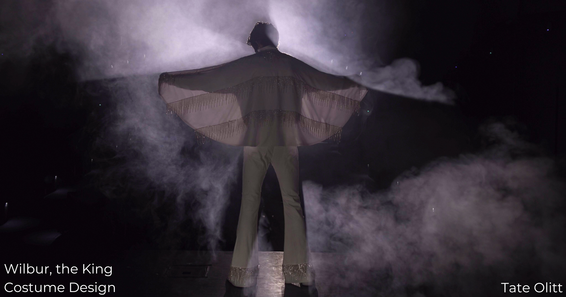 Elvis Impersonator Wilbur, The King costume design by Tate Olitt
