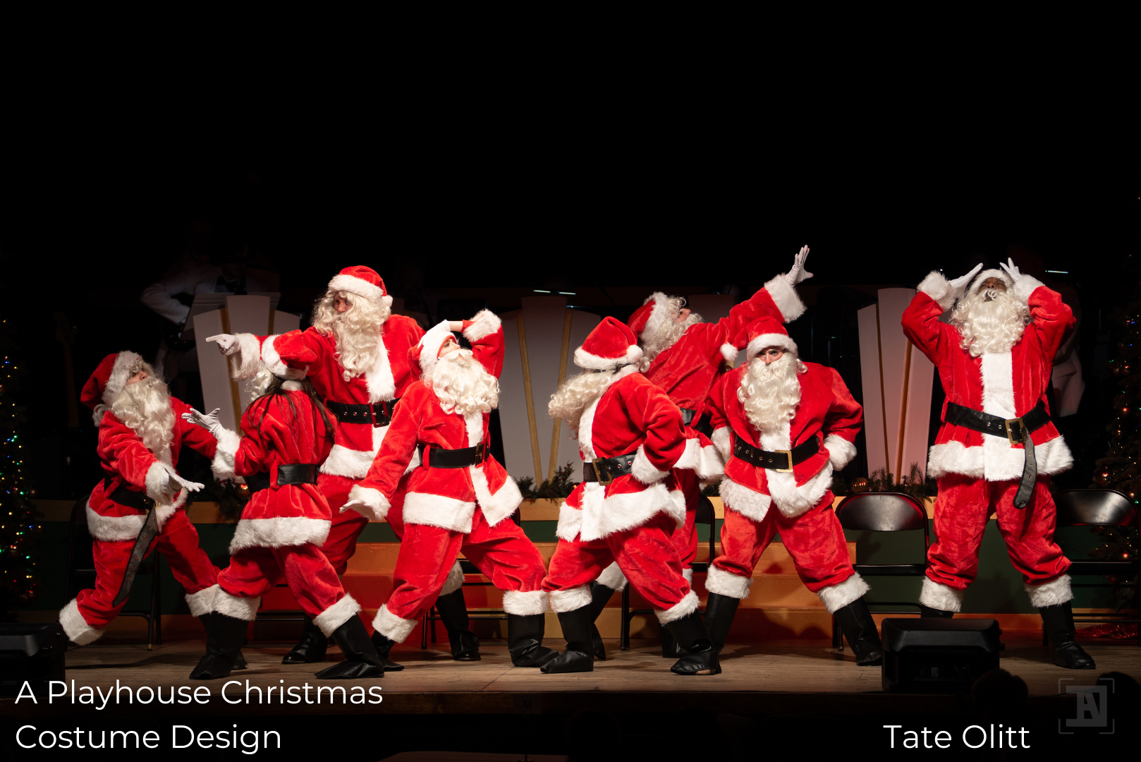 A Playhouse Christmas 2025 Costume Design