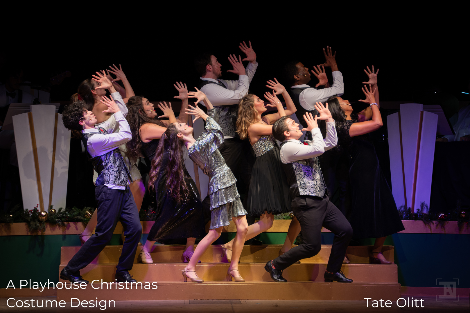A Playhouse Christmas 2025 Costume Design
