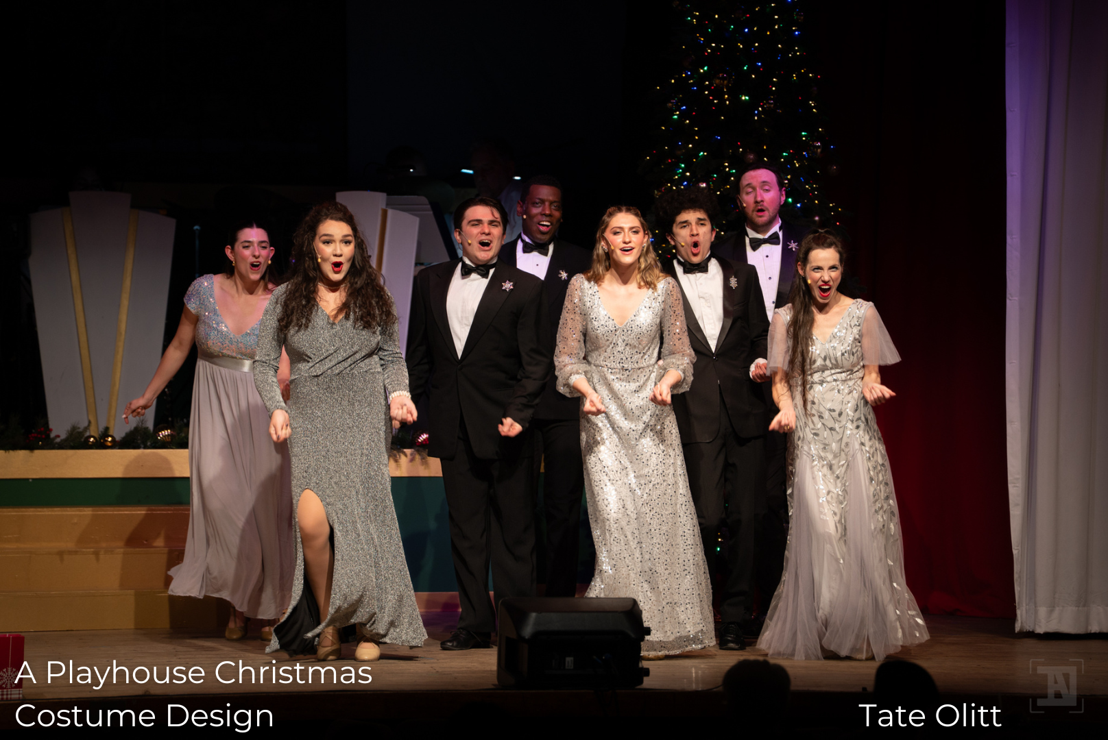 A Playhouse Christmas 2025 Costume Design