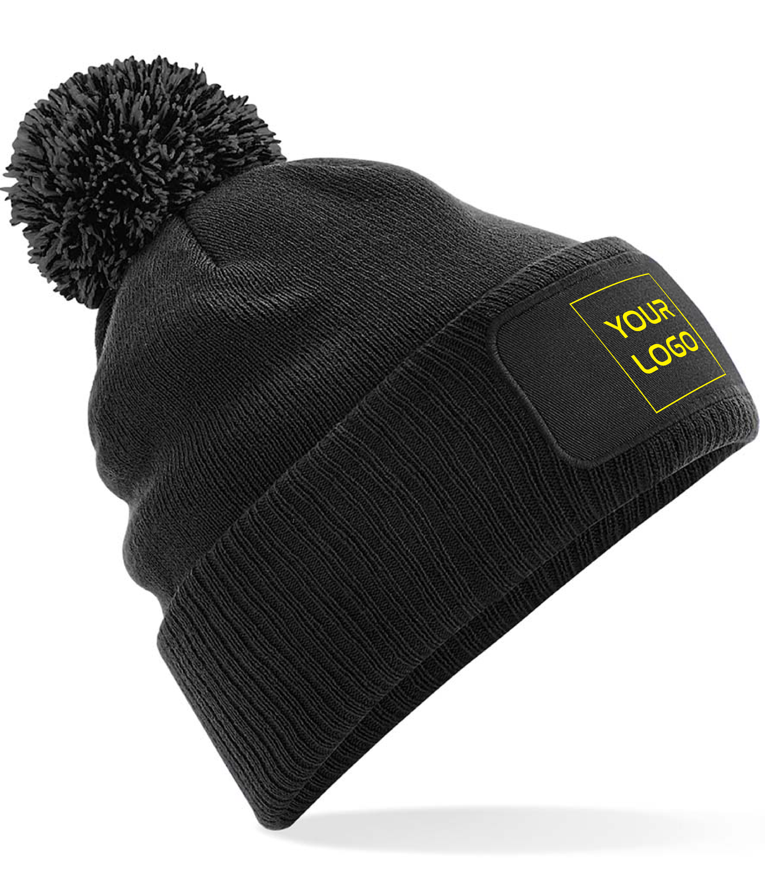 BUILDER BLACK BOBBLE BEANIE.png