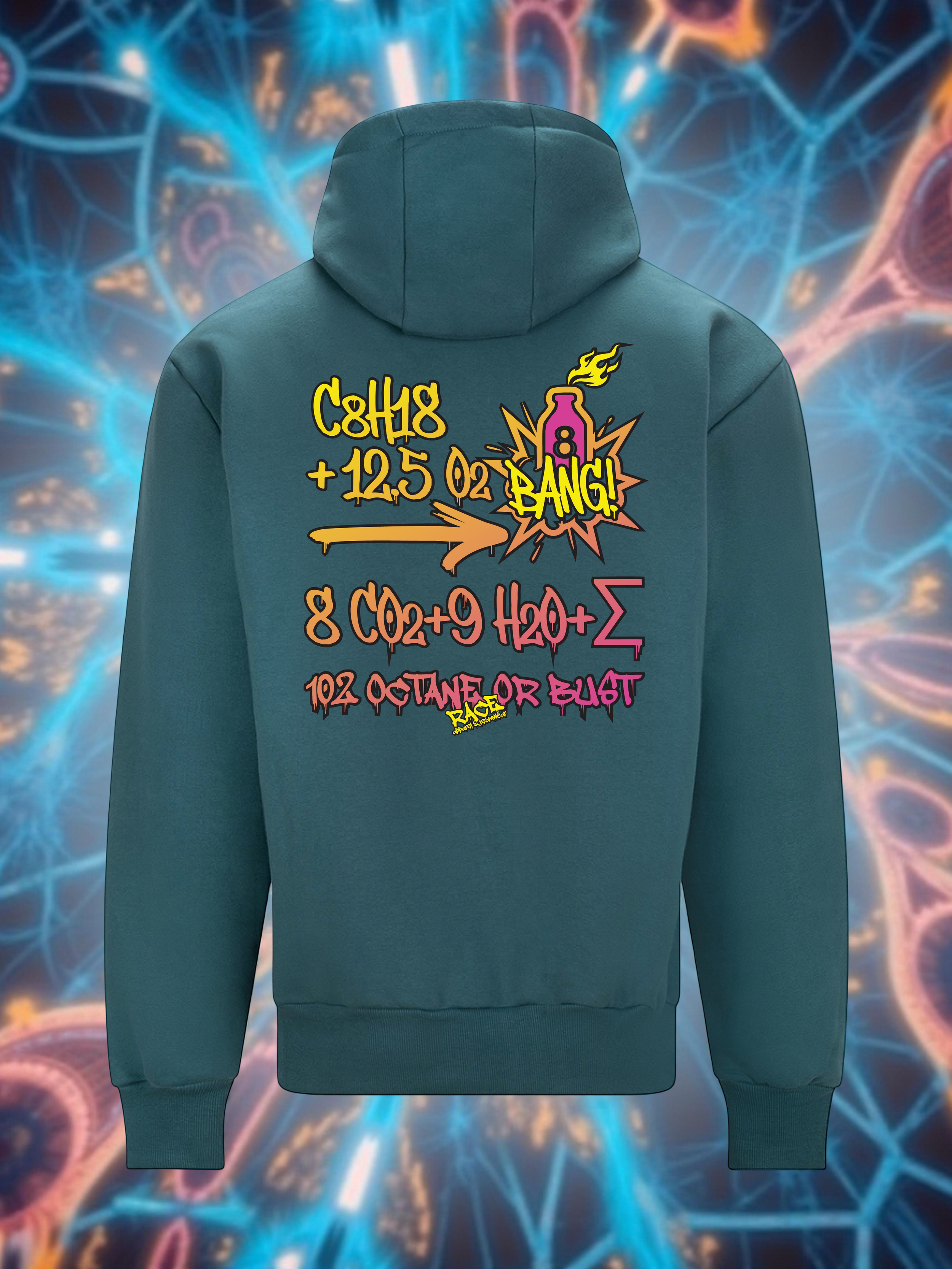 102 OCTANE OR BUST - HEAVYWEIGHT OVERSIZED HOODIE