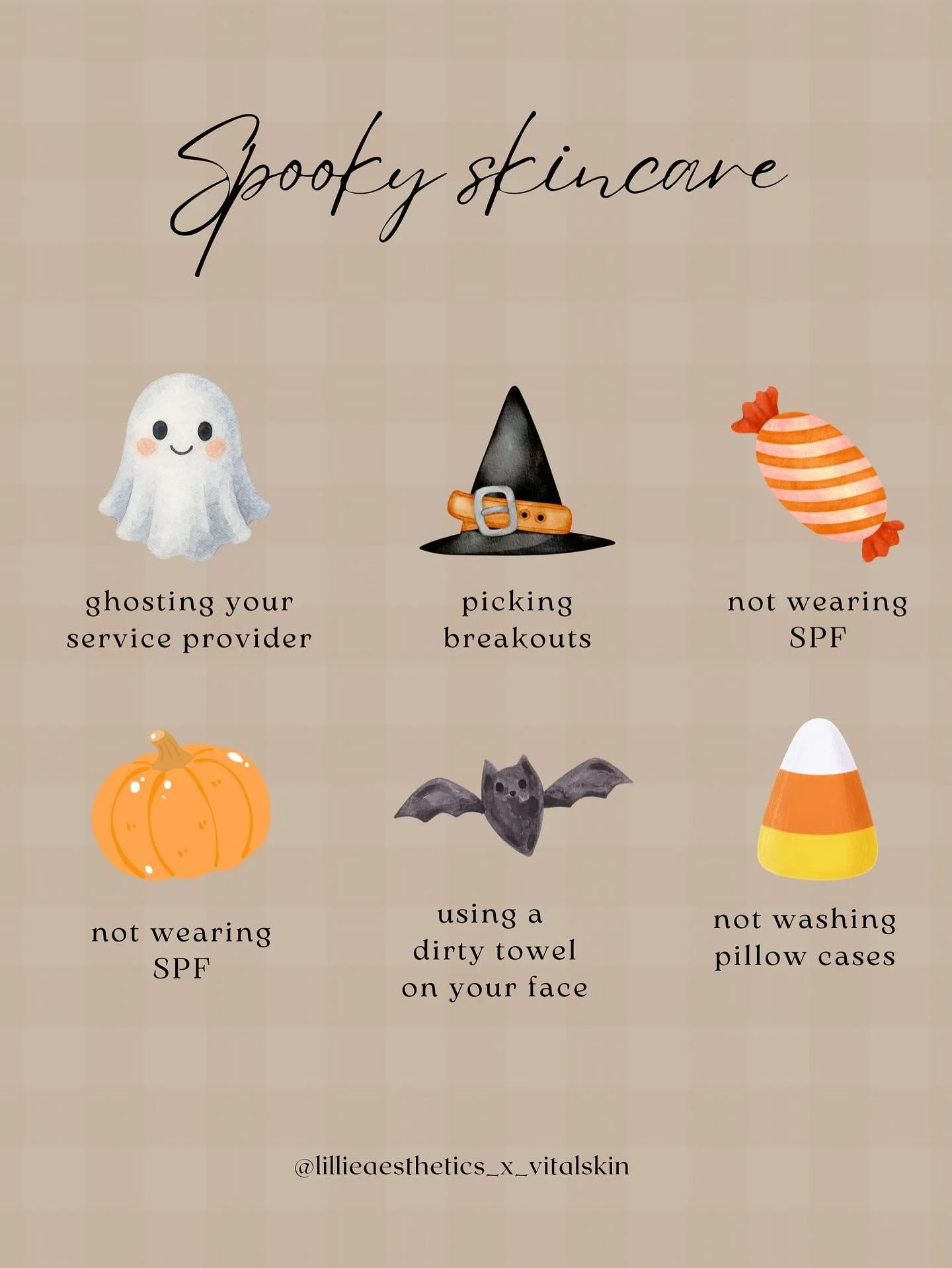 Don&rsquo;t let these spooky skincare habits haunt your glow 👻✨

Keep your skin radiant all season long &mdash; link in bio to book.