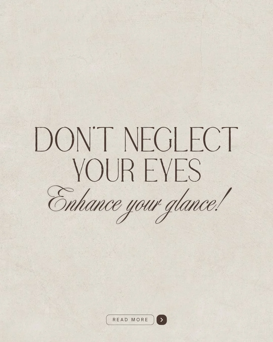 The eye area is delicate and often overlooked 🤍 These targeted treatments help hydrate, brighten, smooth, and protect because great skin care doesn&rsquo;t stop at the eyes ✨