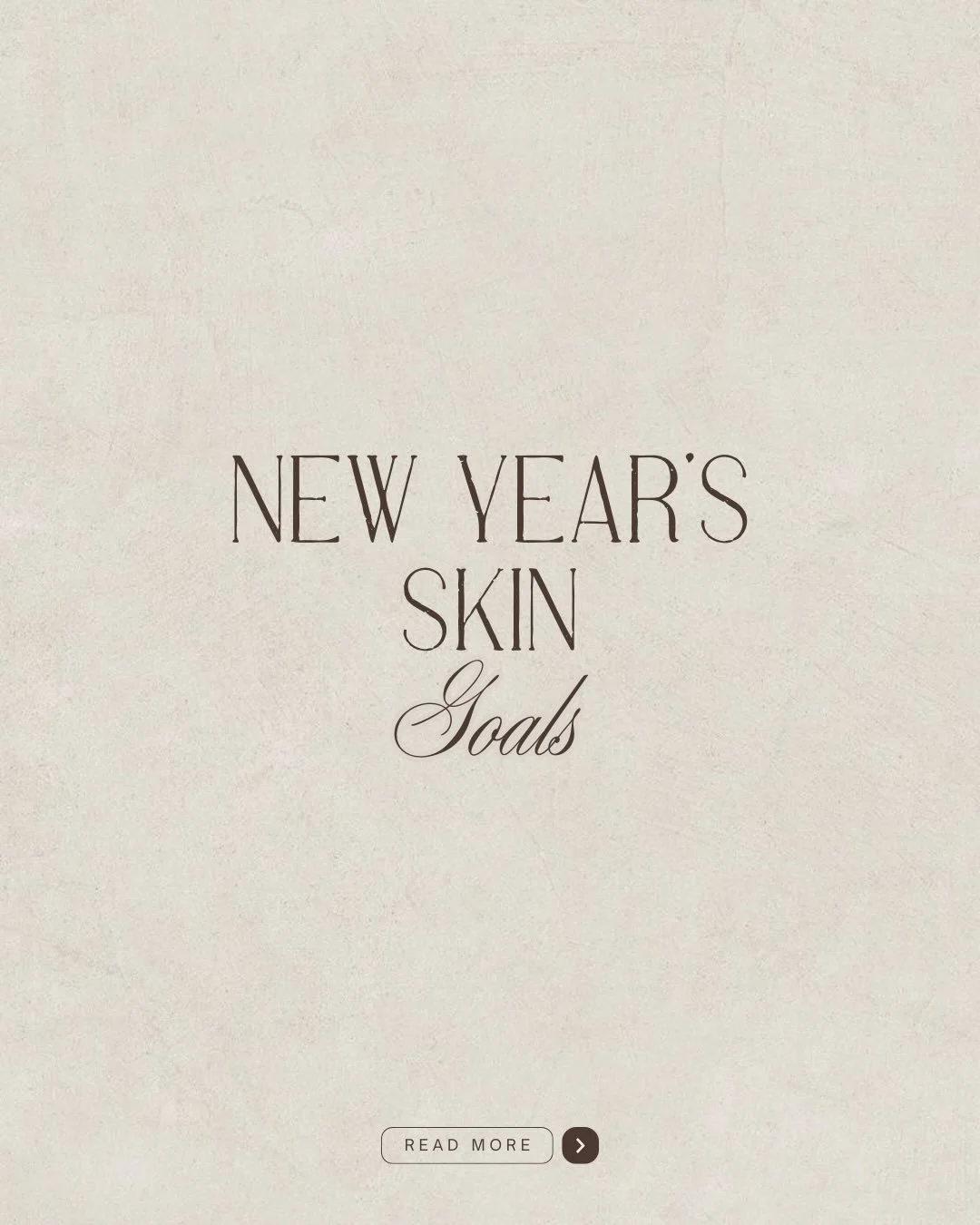 New year, healthier skin habits 
Consistency, SPF, professional care, and patience 🤍
Because glowing skin is built &mdash; not rushed.

Save this as your reminder ✨