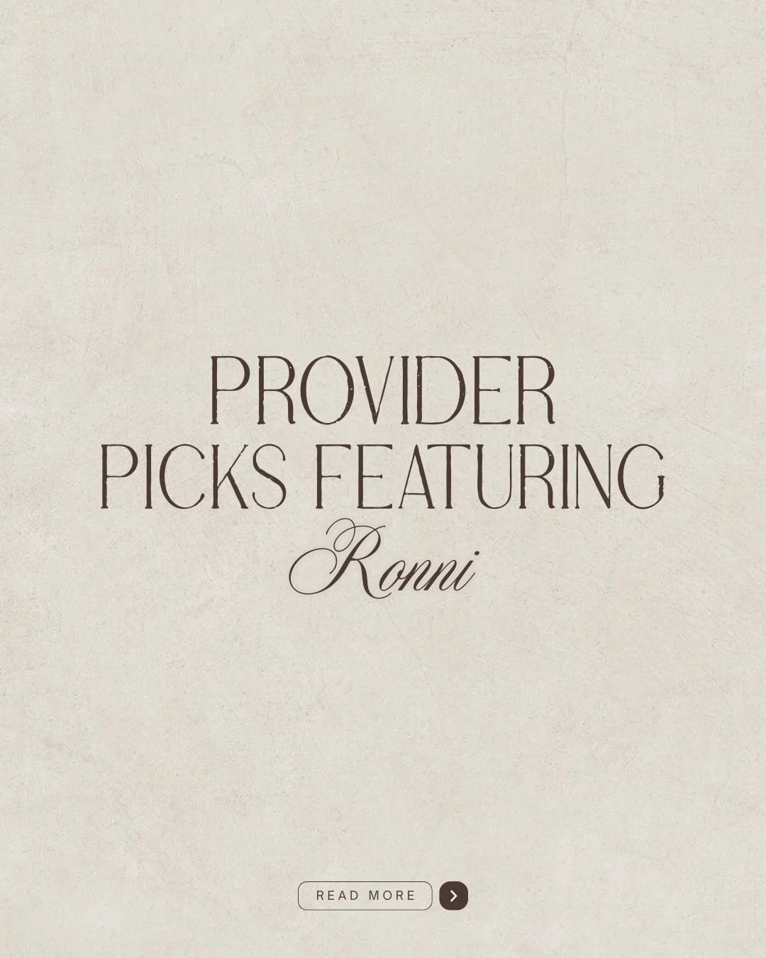 We&rsquo;re back with our Provider Favorites Series ✨

This week: @vitalskin_by_ronni one of our Estheticians, sharing her top 3 favorite products right now.

➡️ Swipe to see the ones she reaches for and loves