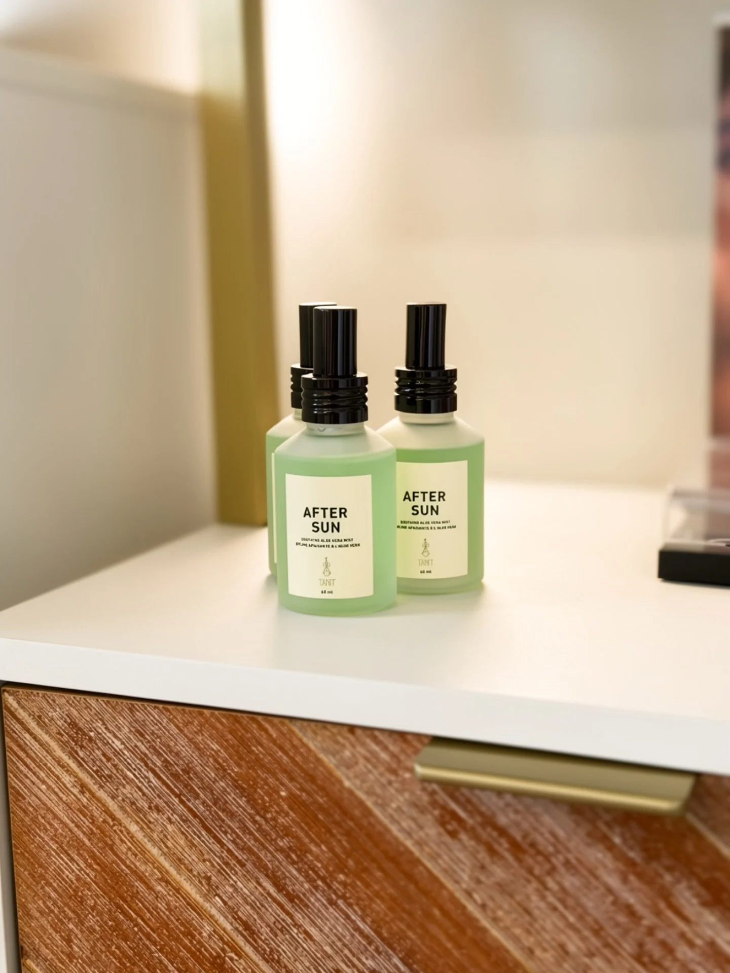 Meet your new body care essential for summer ☀️

The TANIT After Sun Soothing Aloe Mist is a cooling body mist designed to calm, hydrate, and refresh sun-stressed skin after beach days, pool days, vacations, and long days in the sun. Formulated with 